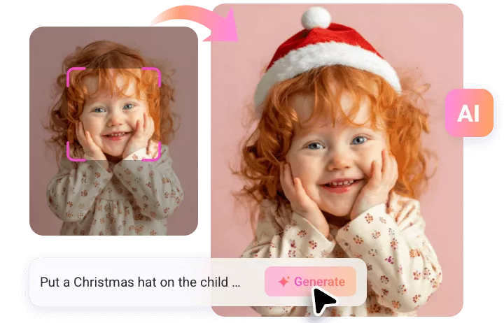 Add Santa Hat to Photo in One Click