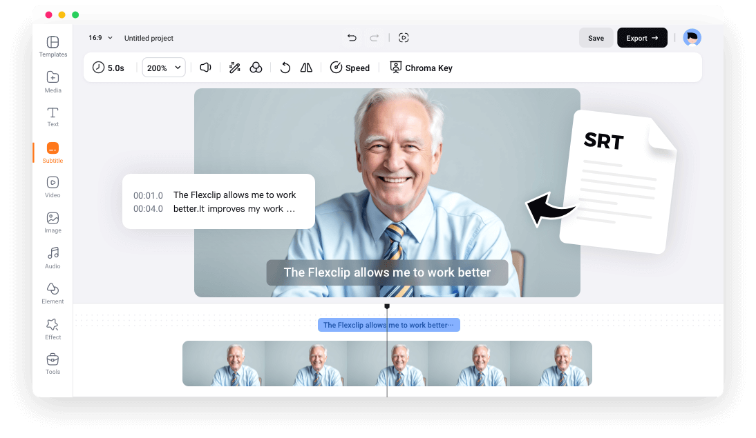 Add SRT to MP4 Online - Burn Your SRT Subtitle File into an MP4 Video ...