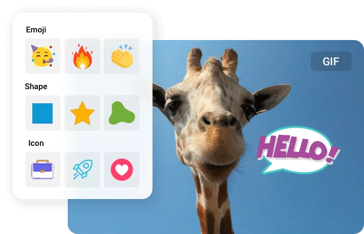 A Vast Library of Stickers, GIF, Emoji and Other Graphics