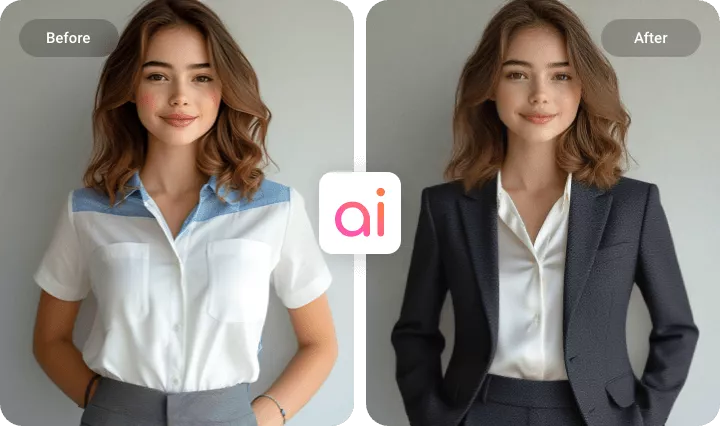 Normal Photo to Formal Photo with Powerful AI