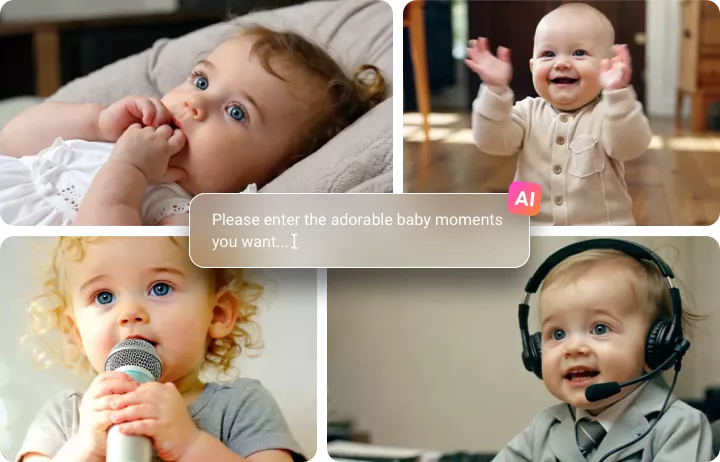 Unleash Creativity with Heartwarming AI Baby Moments