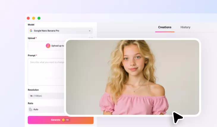 如何用FlexClip生成AI芭比盒子照片?