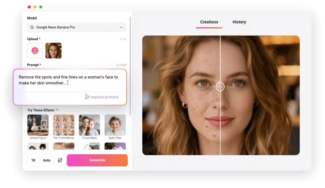 Remove Blemish from Photo