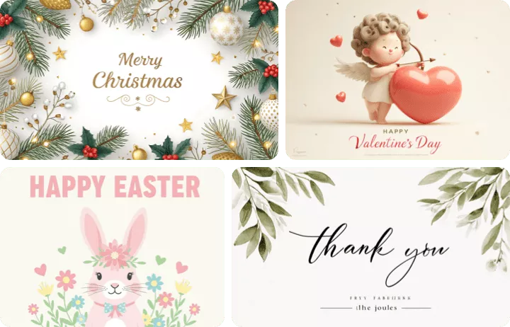 Create High-quality Cards for Any Theme