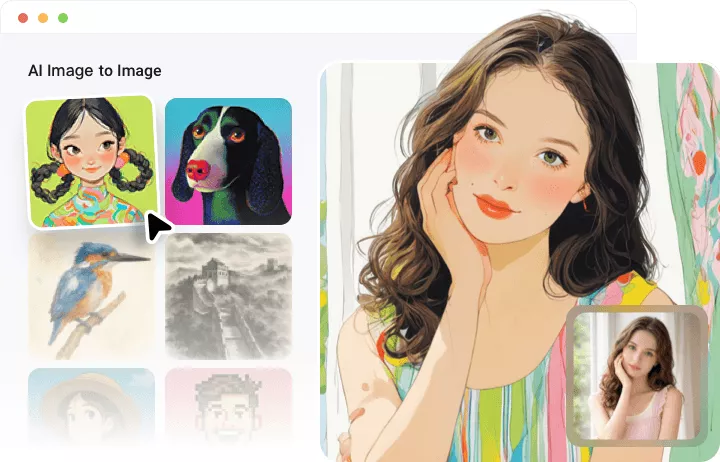 Generate Cartoon Art from Photo with AI Cartoon Filters