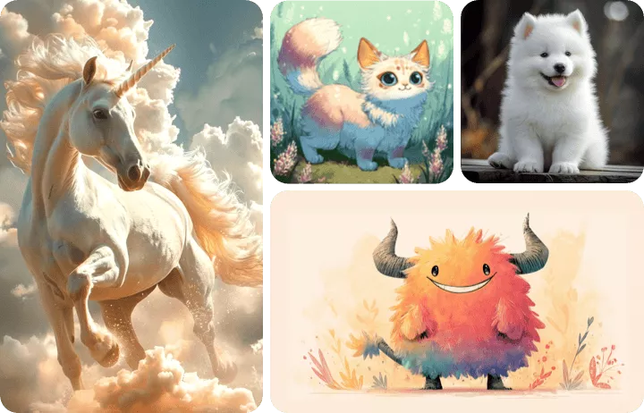 Generate a Wide Range of Creatures with Different Styles