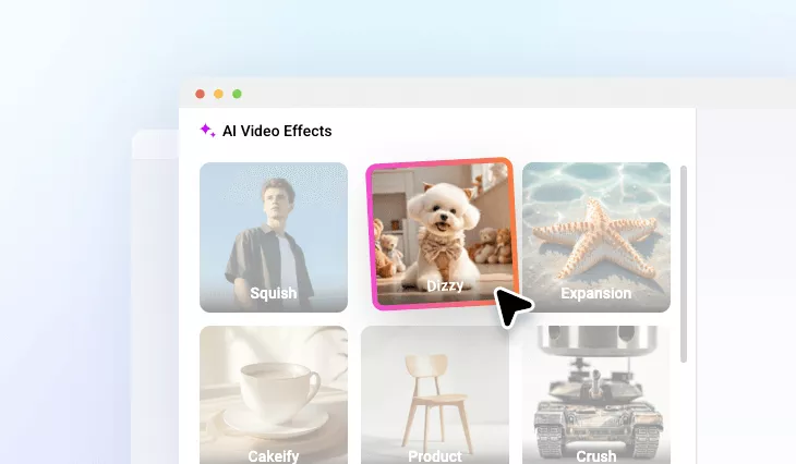 How to Use FlexClip’s AI Dizzy Effect