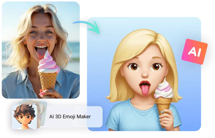 Convert Photo into Cute 3D Emojis in One Tap