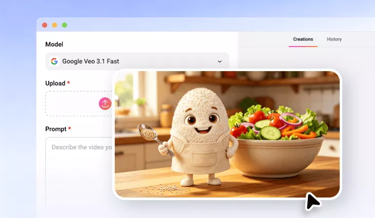 How to Create AI Food Nutrition Video?