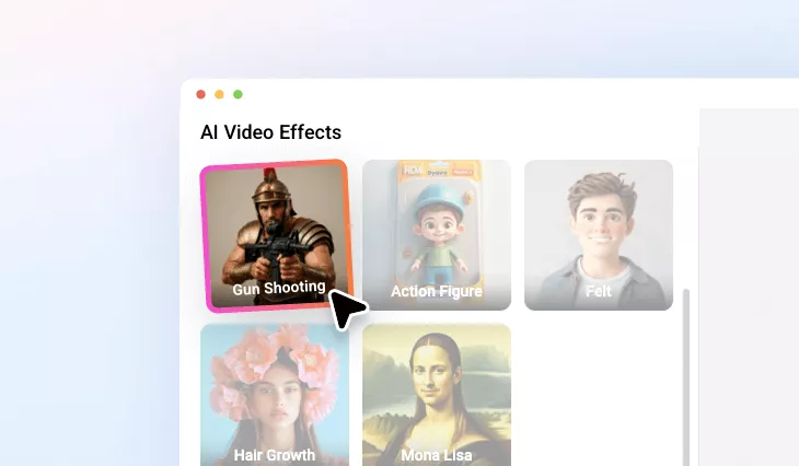 How to Use FlexClip’s AI Gun Shooter Transformation Effect