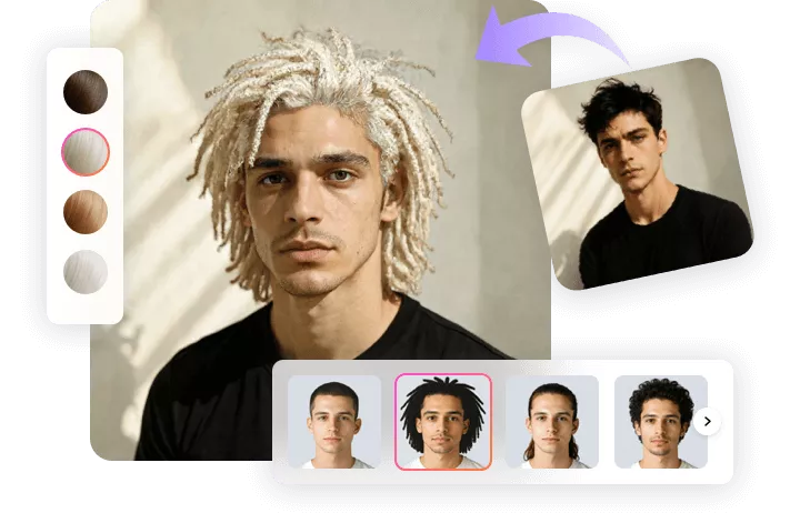 Gender-Friendly Hair Color Changer