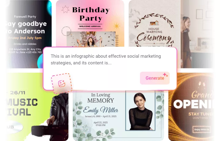 Create Unique Invitation Videos for Various Occasions