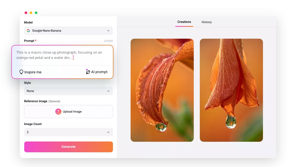 AI Macro Photography