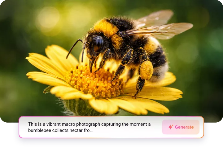 Generate Stunning Macro Photography Image from Text Prompt