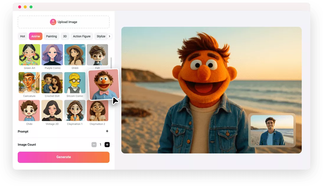 AI Muppet Generator
