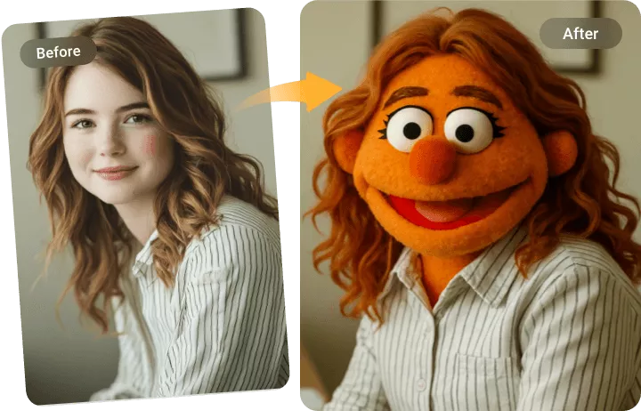 Turn a Photo into an AI Muppet