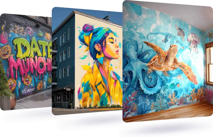 多樣壁畫風格，滿足各種需求