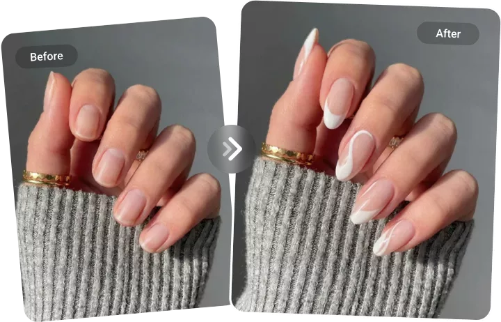 Commencez à essayer le nail art virtuel