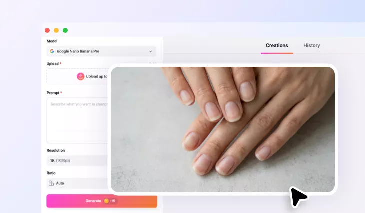 Comment essayer le générateur d'ongles par IA ?