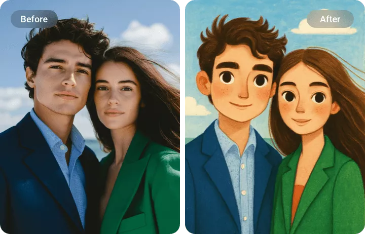 Reimagine Ordinary Photos into Painting Arts