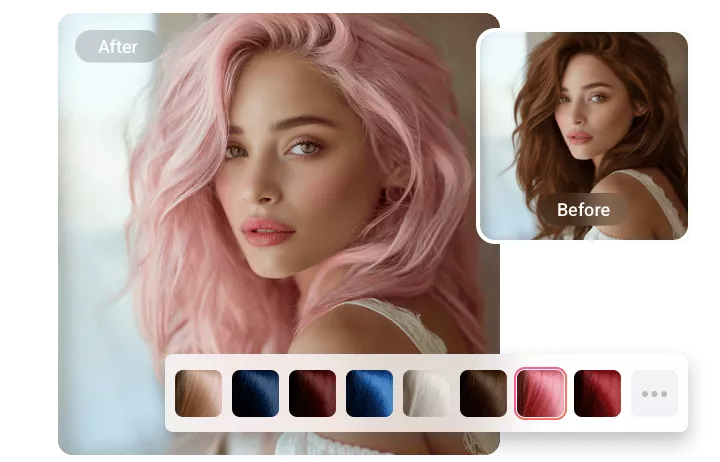 Customize Your Perm Hair Color