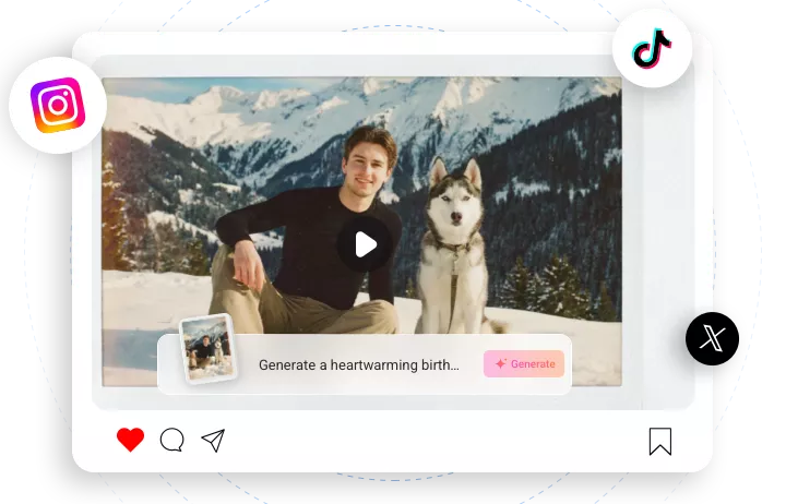 Animate Polaroid Photos for Living Memories
