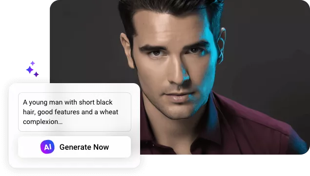 Create AI Portraits from Text with One Click