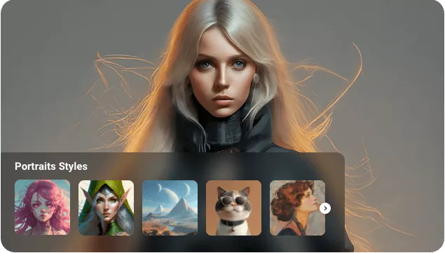Generate Custom AI Portraits in Various Styles