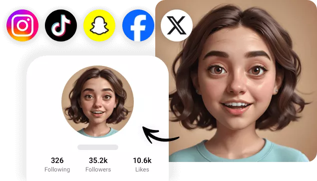 Eleva tu Presencia Social con Retratos con IA Personalizados