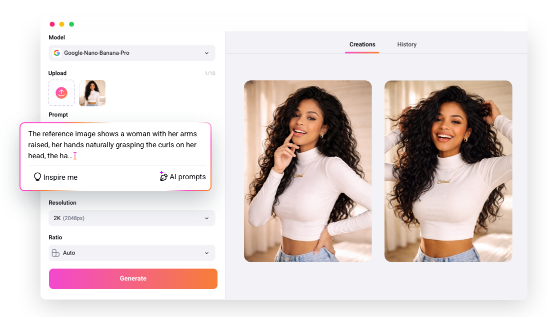 Pose Randomizer Generator KI-Pose-Generator – realistische Posen mit KI erstellen