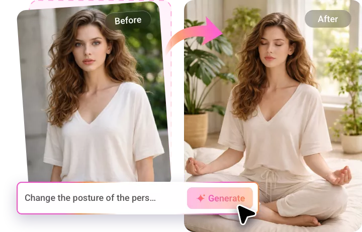 Create Perfect Pose from a Single Photo with AI