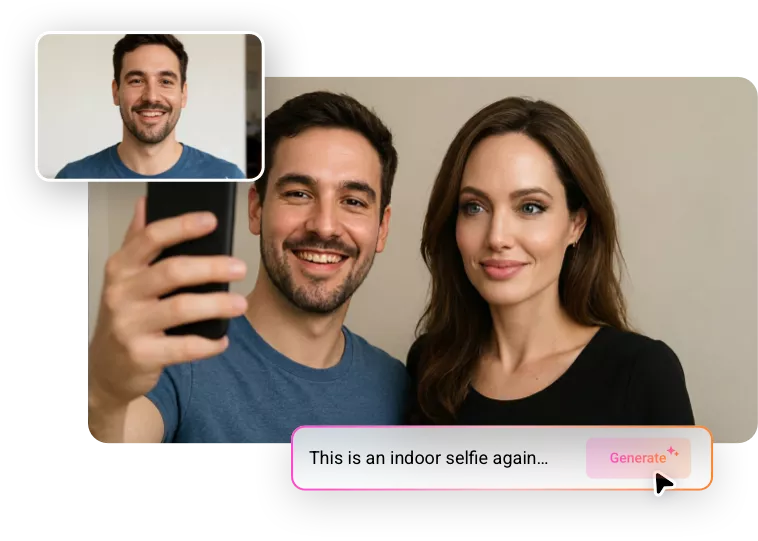 Snap a Selfie with Your Favorite Celebrity by Typing Name
