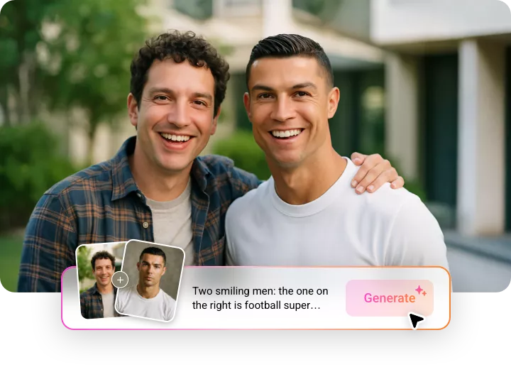 Creative Celebrity Selfie Generation with Full Control