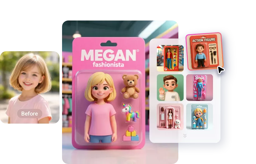 更多可动人偶选择