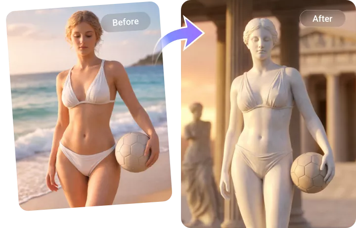 Turn Your Photo into a Sculpted Statue