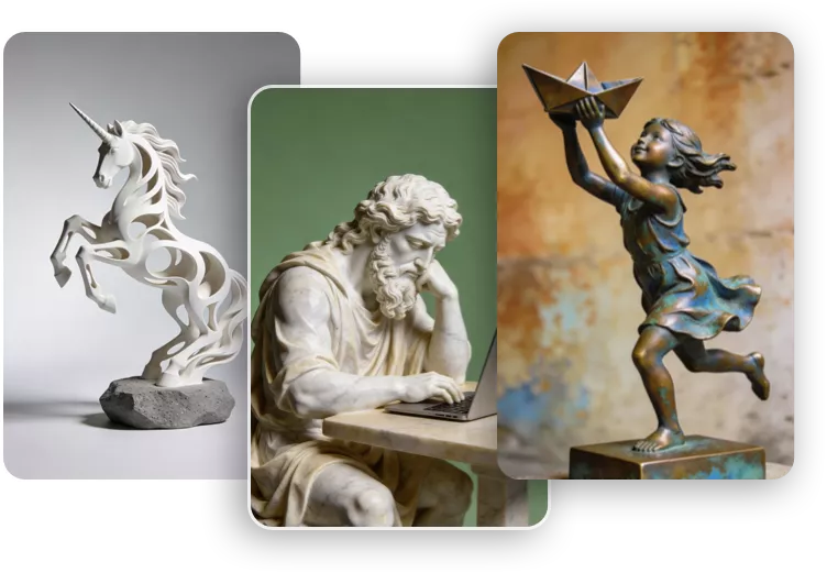 Support Various Statue Styles, Suitable for Everyone