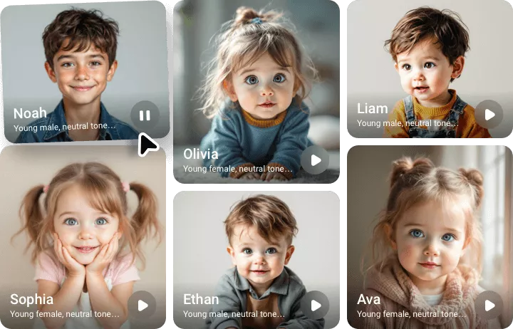 Diverse Child Voices Available