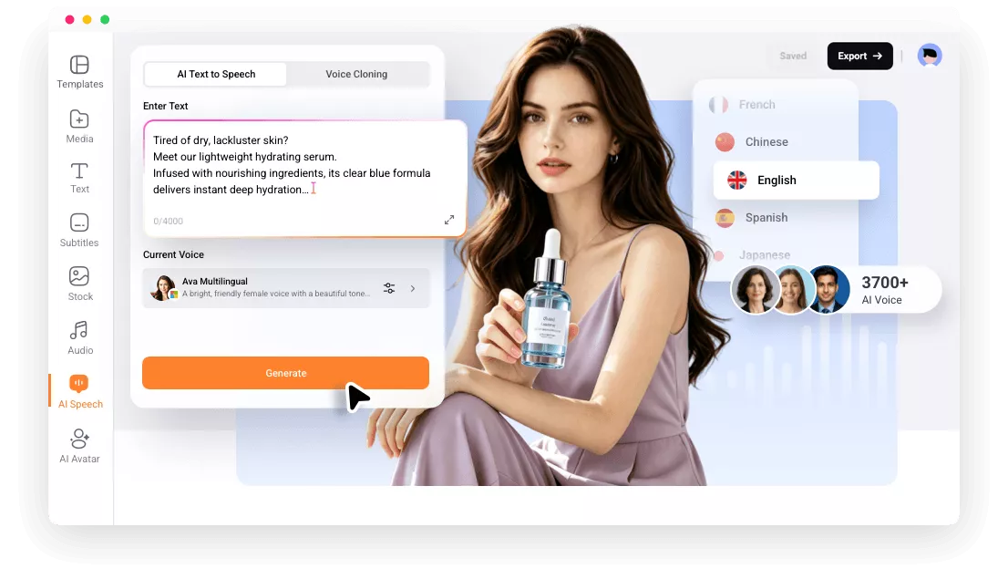 Commercial Voice Generator