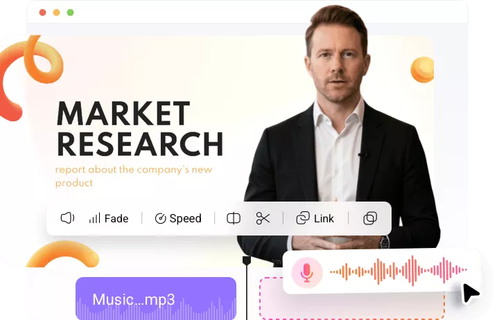 Merge Advertising Voice with Video