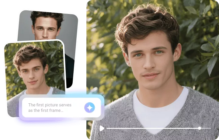 Animated Face Morphing Transition