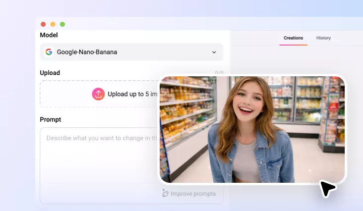 Como faço para aplicar o filtro de olho de peixe assistido por IA?