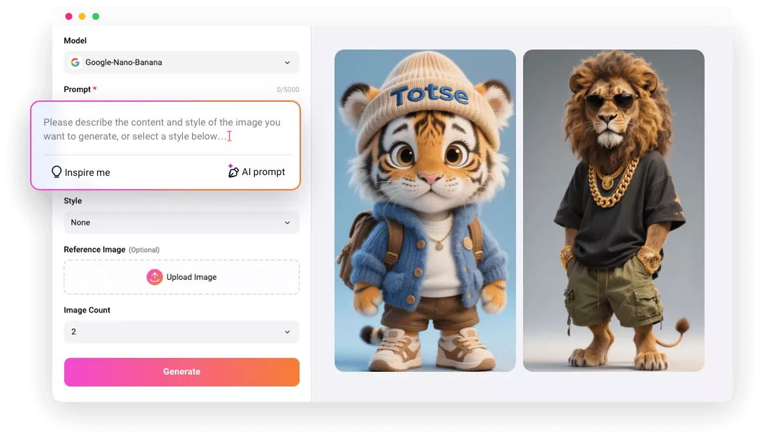 AI Furry Art Generator