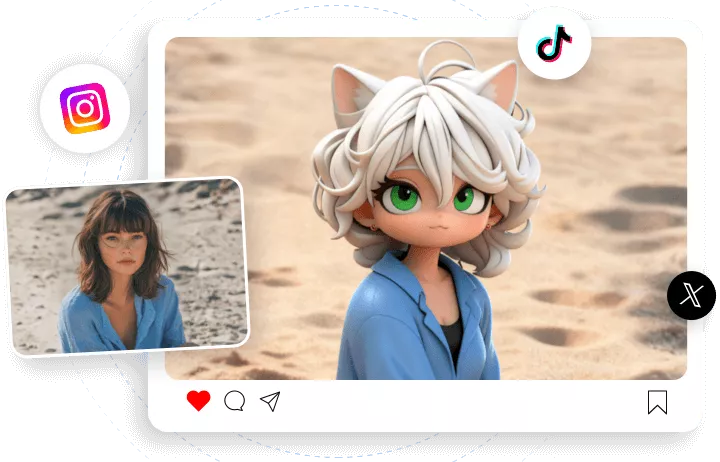 AI Furry Art of Yourself