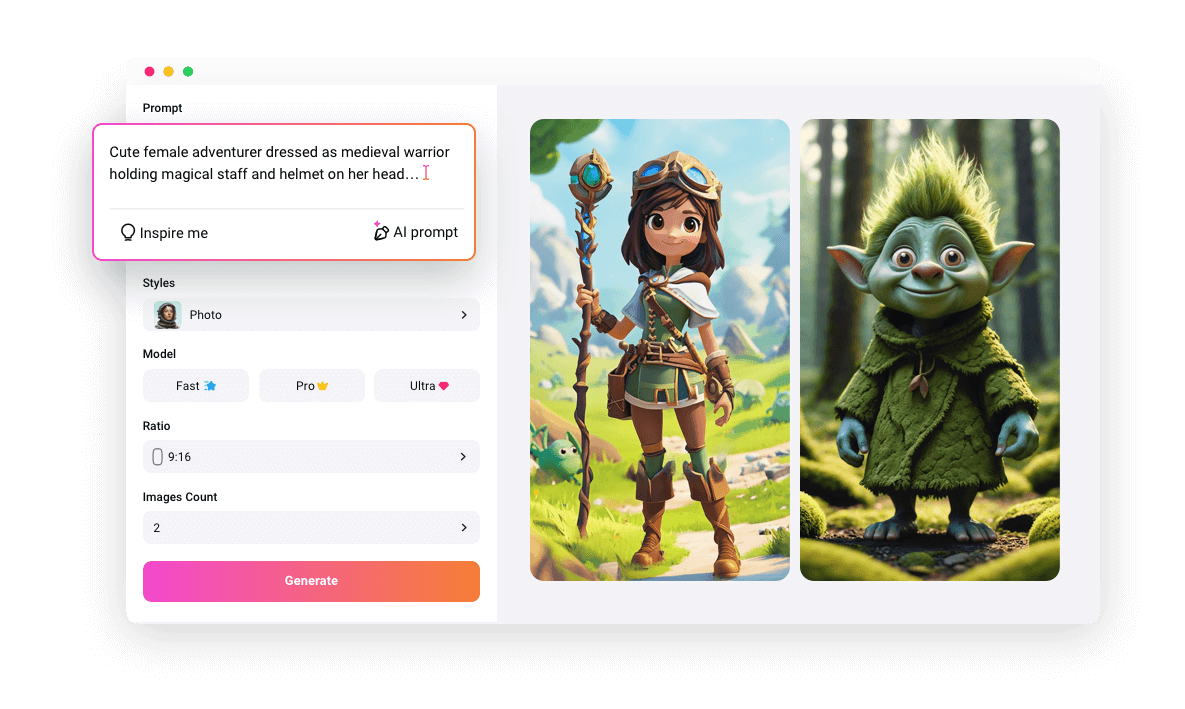 Game Generat Game Art Generator: Easily Create Game Art with AI
