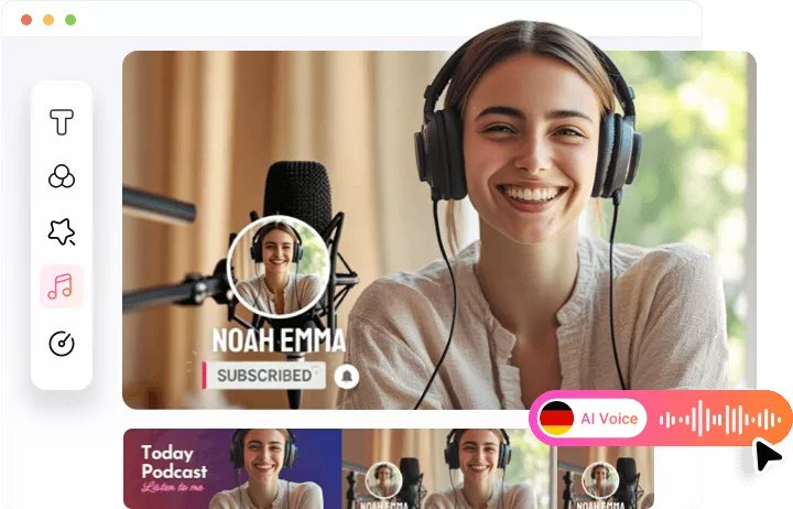 Flexible Editing of Your German Narration