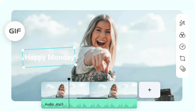 Edit GIFs As the Way You Like