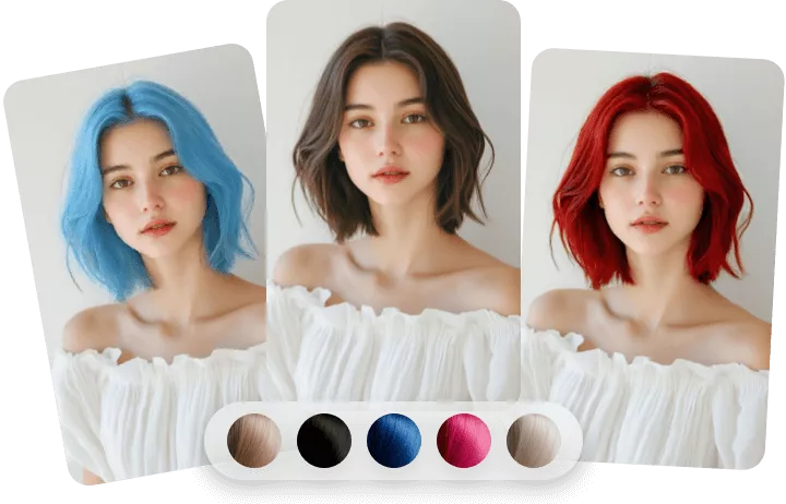 Virtual Hair Color Try-on Tool