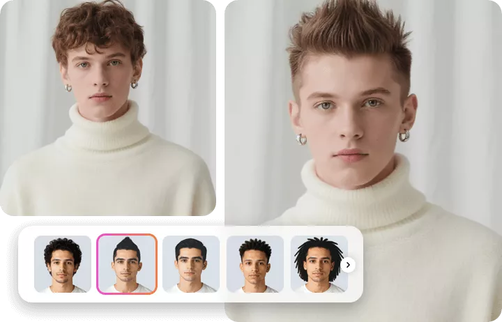 A Wide Selection of Male's Haircuts to Experiment
