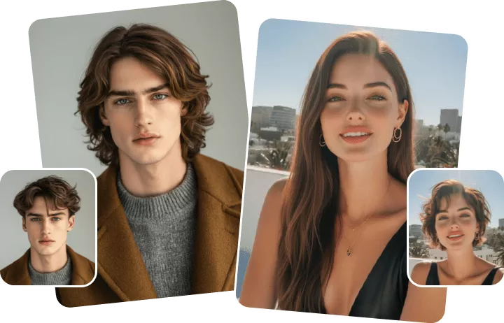 Long Hair Looks for Both Men & Women