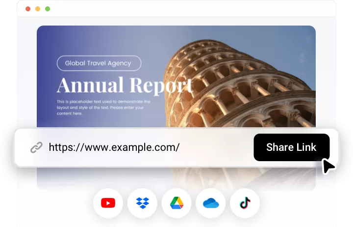 Various Output Solutions for Easy Sharing